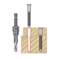 Quick Release RTA Furniture Drill-Countersink