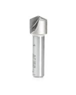 Amana tool 45791 V-Groove 135 Deg. Folding for Aluminum Composite Material (ACM) Panels Like Alucobond, Dibond, 0.078 Tip Cut Width x 1/2 CH x 3/4 D x 1/2 Inch SHK Carbide Tipped Router Bit