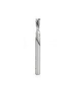 Amana tool HSS1653 HSS Spiral Aluminum Cutting Double Flute Down-Cut 1/4 D x 3/4 CH x 1/4 Inch SHK Router Bit