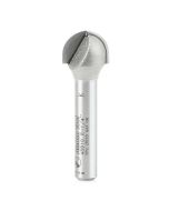 AMANA - 45910 - 2 FLUTE CORE BOX BIT, 1/2" DIAMETER