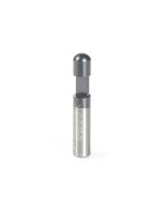 Amana tool 51200XL Solid Carbide Panel Pilot Flush Trim 1/4 D x 1/4 CH x 1/4 SHK x 1-1/2 Inch Long Single Flute Router Bit with AlTiN Coating