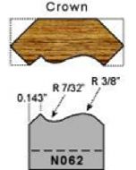 Crown molding profile