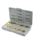 Amana BTG-100 10 PC BRASS TEMPLATE GUIDE SET