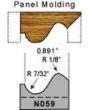 7/32 radius panel molding profile