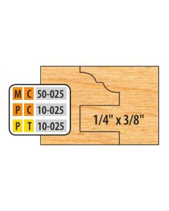 FREEBORN MT-50-025 T-Alloy Cope & Pattern Shaper Cutter