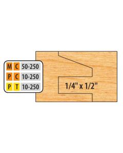 FREEBORN - PC-10-250 - CARBIDE ADDITIONAL TONGUE & GROOVE CUTTER Shaper Cutter