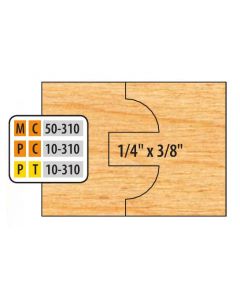FREEBORN MT-50-310 T-Alloy Double Sided Cope & Pa Shaper Cutter