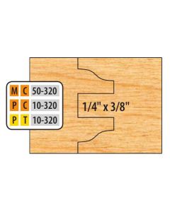 FREEBORN MT-50-320 T-Alloy Double Sided Cope & Pa Shaper Cutter
