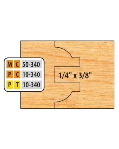 FREEBORN MT-50-340 T-Alloy Double Sided Cope & Pa Shaper Cutter