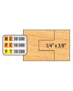 FREEBORN PC-10-500 - CARBIDE FLAT PANEL COPE & PATTERN SET Shaper Cutter