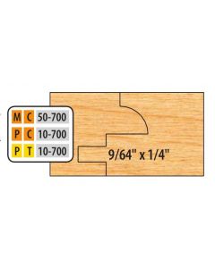 FREEBORN - PC-10-700 - CARBIDE ADDITIONAL TONGUE & GROOVE CUTTER Shaper Cutter