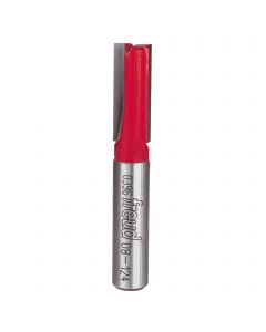 FREUD - 08-124-   DOUBLE FLUTE STRAIGHT BIT WITH 3/8" SHANK