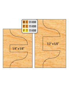 FREEBORN MT-51-030 T-Alloy Double Sided Cope & Pa Shaper Cutter