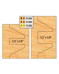FREEBORN MT-51-050 T-Alloy Double Sided Cope & Pa Shaper Cutter