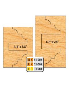 FREEBORN MT-51-060 T-Alloy Double Sided Cope & Pa Shaper Cutter