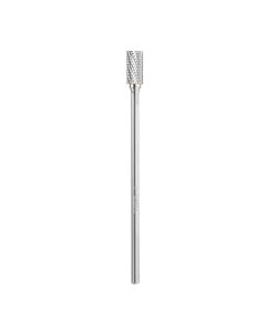 Amana tool BURS-090 Cylindrical Shape SC Head 1/2 D x 1 CH x 1/4 SHK x 7 Inch Long with End, Double Cut SB Burr Bit