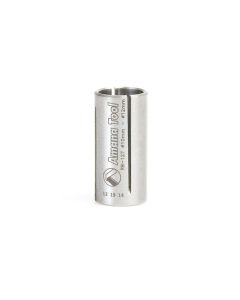 Amana tool RB-127 High Precision Steel Router Colet Reducer 12mm Overal D x 10mm Inner D x 1 Inch Long