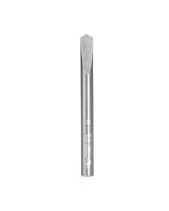 Amana tool 51684 SC Spiral for Steel, Stainless Steel & Non Ferrous Material 3/16 D x 9/16 CH x 3/16 SHK x 2 Inch Long Spade Dril / CNC Router Bit