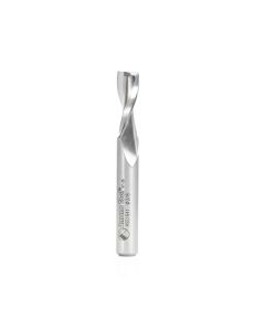 Amana tool HSS1641 HSS Spiral Aluminum Cutting Double Flute Up-Cut 3/8 D x 1 CH x 3/8 Inch SHK Router Bit
