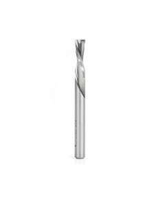 Amana tool HSS1653 HSS Spiral Aluminum Cutting Double Flute Down-Cut 1/4 D x 3/4 CH x 1/4 Inch SHK Router Bit