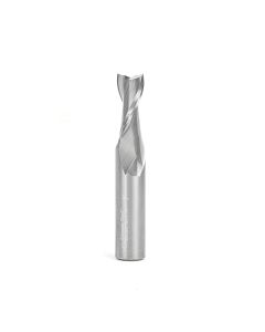 Amana tool 46335 Solid Carbide Spiral 2 Flute Plunge 7/16 D x 1 CH x 1/2 SHK x 3 Inch Long Up-Cut Router Bit
