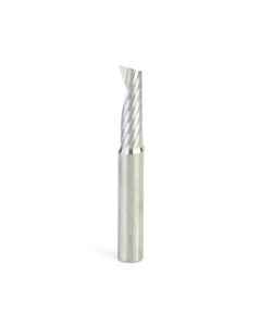 Amana tool 57327 SC Metric CNC Spiral O Single Flute, Plastic Cutting 10 D x 30 CH x 10 SHK x 76mm Long Up-Cut Router Bit with Mirror Finish