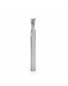 Amana tool 46437 Solid Carbide Spiral Plunge 1/4 D x 3/8 CH x 1/4 SHK x 2-1/2 Inch Long Down-Cut Router Bit