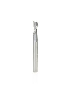 Amana tool 46338 Solid Carbide Spiral 2 Flute Plunge 1/4 D x 5/8 CH x 1/4 SHK x 2-1/2 Inch Long Up-Cut Router Bit