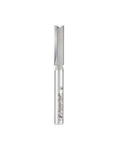 Amana tool 45210-01 Carbide Tipped Straight Plunge High Production 1/4 D x 1 CH x 1/4 SHK x 2-1/2 Inch Long Router Bit