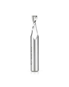 Amana tool HSS1637 HSS Spiral Aluminum Cutting Double Flute Up-Cut 5/16 D x 3/4 CH x 1/2 SHK 3-1/4 Inch Long Router Bit