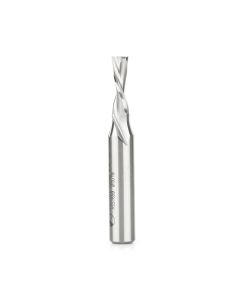 Amana tool HSS1659 HSS Spiral Aluminum Cutting Double Flute Down-Cut 5/16 D x 1 CH x 1/2 SHK 3-1/2 Inch Long Router Bit