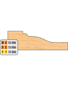 FREEBORN MT-55-006 T-Alloy Raised Panel Shaper Cutter