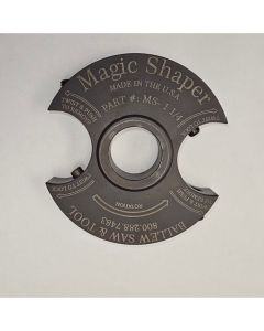 1 1/4 inch arbor magic molder universal shaper cutter head