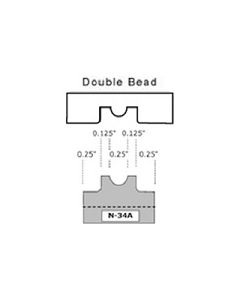 .25 double bead profile