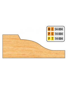 FREEBORN MT-54-004 T-Alloy Raised Panel Shaper Cutter