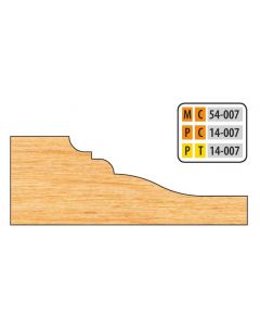 FREEBORN MT-54-007 T-Alloy Raised Panel Shaper Cutter