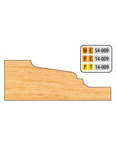 FREEBORN MT-54-009 T-Alloy Raised Panel Shaper Cutter