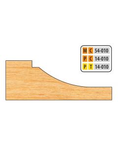 FREEBORN MT-54-010 T-Alloy Raised Panel Shaper Cutter