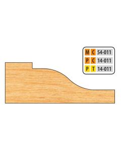 FREEBORN MT-54-011 T-Alloy Raised Panel Shaper Cutter