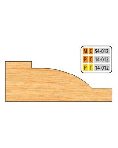 FREEBORN MT-54-012 T-Alloy Raised Panel Shaper Cutter