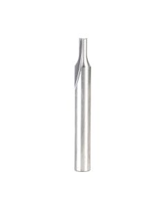 Amana tool 43507 SC Double Straight V Flute, Plastic Cutting 1/8 D x 1/4 CH x 1/4 SHK x 2 Inch Long Router Bit