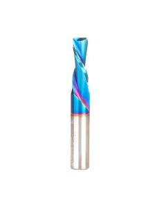 Amana tool 43752-K SC Spiral Plunge with Corner Radius 0.060 R x 5/16 Dia x 7/8 CH x 3/8 SHK 2-1/2 Inch Long Down-Cut Spektra Extreme tool Life Coated Router Bit
