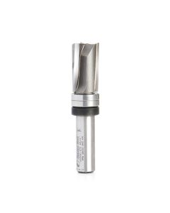 Amana tool 45366-3TS Carbide Tipped Flush Trim Plunge Template 3/4 D x 1-1/4 CH x 1/2 Inch SHK w/ Upper Bal Bearing 3 Flute Router Bit