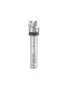 Amana tool 45366-3US Carbide Tipped Flush Trim Plunge Template 3/4 D x 3/8 CH x 1/2 Inch SHK w/ Upper Bal Bearing 3 Flute Router Bit