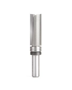 Amana tool 45366 Carbide Tipped Flush Trim Plunge Template 3/4 D x 2 CH x 1/2 Inch SHK w/ Upper Bal Bearing 2 Flute Router Bit