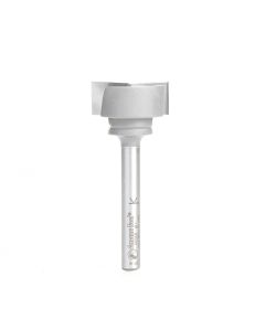 Amana tool 45568 Carbide Tipped Bottom Cleaning / Spoilboard 1 D x 7/16 CH x 1/4 Inch SHK Upshear Design Router Bit