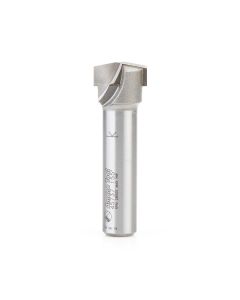 Amana tool 45737 V-Groove 155 Deg. Folding for Aluminum Composite Material (ACM) Panels Like Alucobond, Dibond, 0.118 Tip Cut Width x 1/2 CH x 3/4 D x 1/2 Inch SHK Carbide Tipped Router Bit