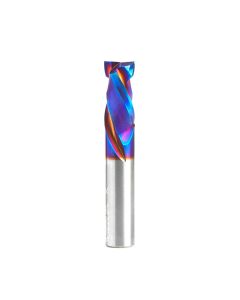 Amana tool 46019-K CNC SC Spektra Extreme tool Life Coated Mortise Compression Spiral 1/2 D x 1 CH 1/2 SHK 3 Inch Long 2 Flute Router Bit