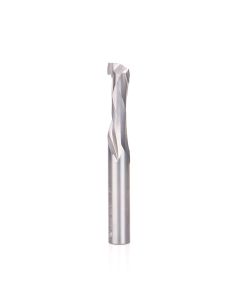Amana tool 46038 CNC Solid Carbide Compression Spiral Single Flute 3/8 D x 1-1/8 CH x 3/8 SHK x 3 Inch Long Router Bit