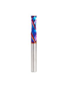 Amana tool 46170-K CNC SC Spektra Extreme tool Life Coated Compression Spiral 1/4 D x 7/8 CH x 1/4 SHK x 2-1/2 Inch Long 2 Flute Router Bit